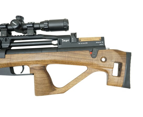 Пневматическая винтовка Jager SPR BullPup (5.5 мм, дерево, 450 мм)