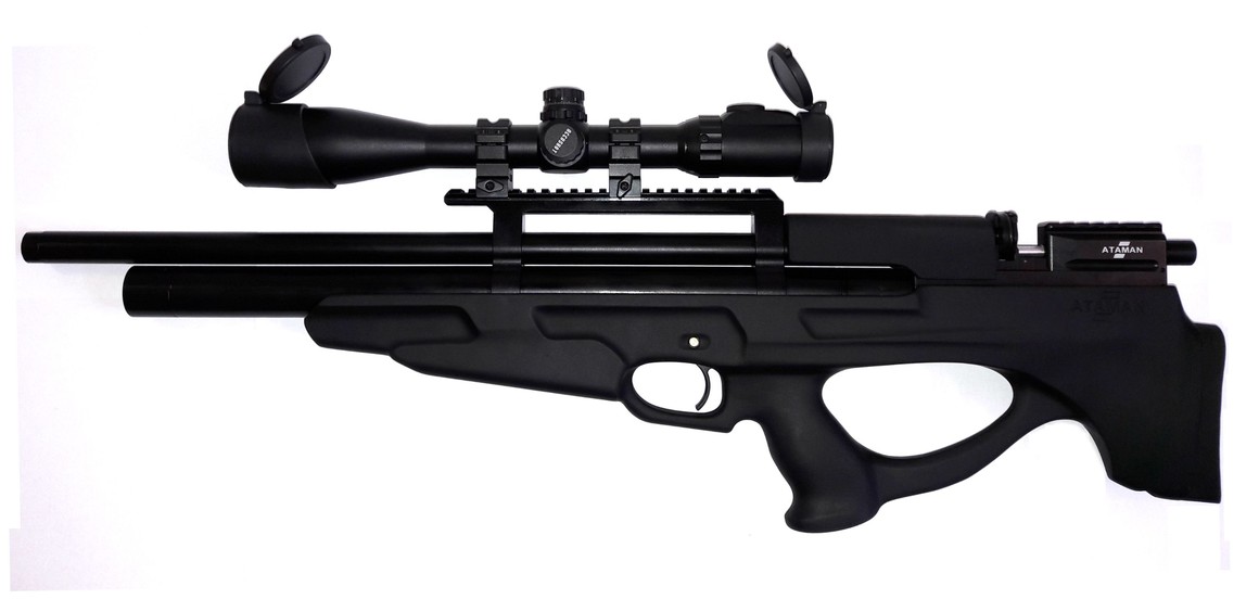 Пневматическая винтовка Ataman Bullpup M2R 825 SL 5.5 (темный софт - тач, магазин в комплекте)