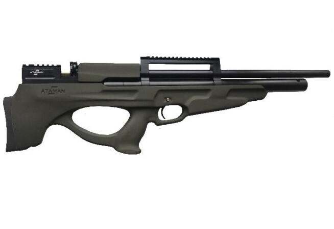Пневматическая винтовка Ataman Bullpup M2R 835/RB 5.5 (оливковый софт - тач, магазин в комплекте)