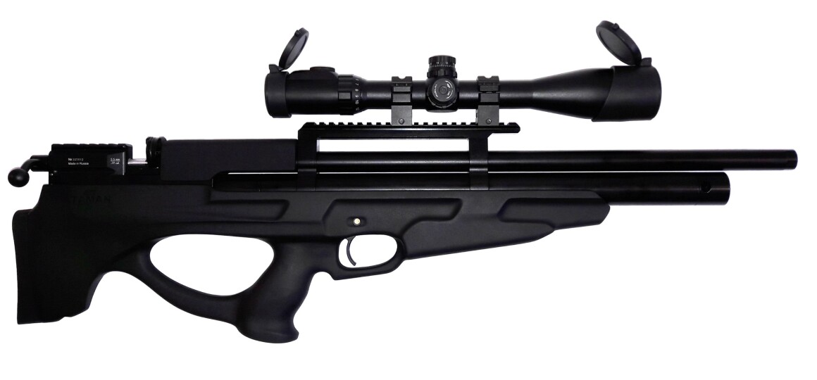 Пневматическая винтовка Ataman Bullpup M2R 826/RB 6.35 (темный софт - тач, магазин в комплекте)