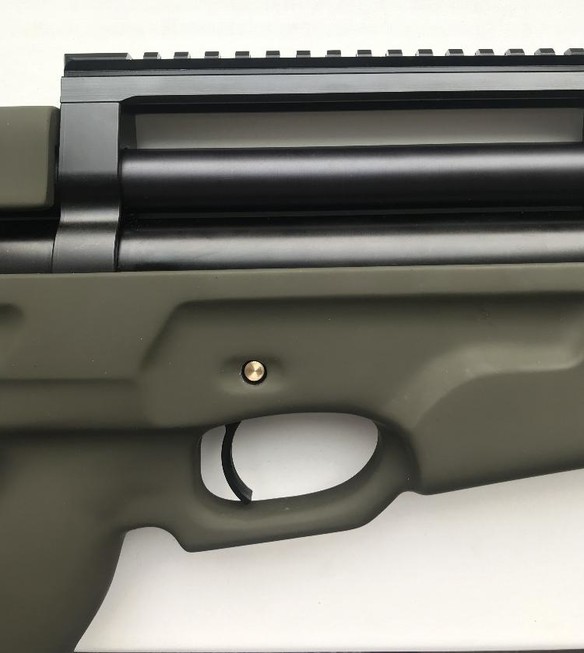 Пневматическая винтовка Ataman Bullpup M2R 836/RB 6.35 (оливковый софт - тач, магазин в комплекте)