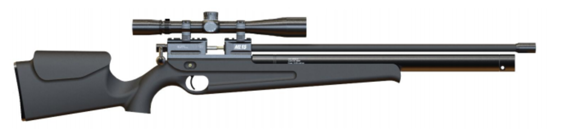 Пневматическая винтовка Ataman carabine ML15 C25/RB 5.5 (темный софт-тач)