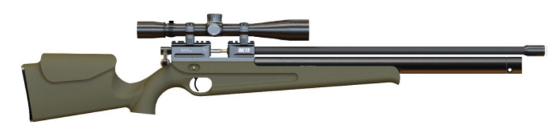 Пневматическая винтовка Ataman carabine ML15 C36/RB 6.35 (оливковый софт-тач)