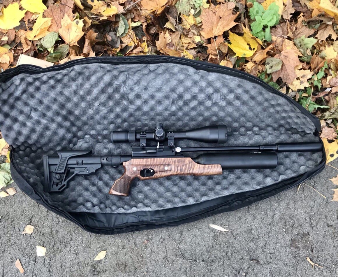 Пневматическая Винтовка Jager SP Карабин Колба (PCP, 6.35 мм, дерево ...