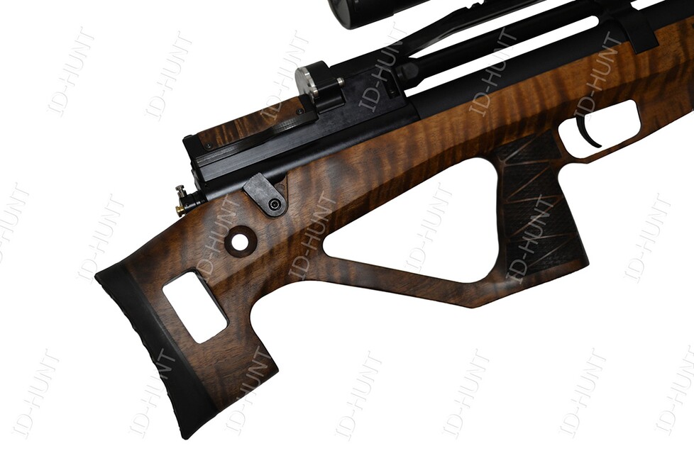 Пневматическая винтовка Jager SP BullPup (6.35 мм, дерево, 550 мм) полигонал