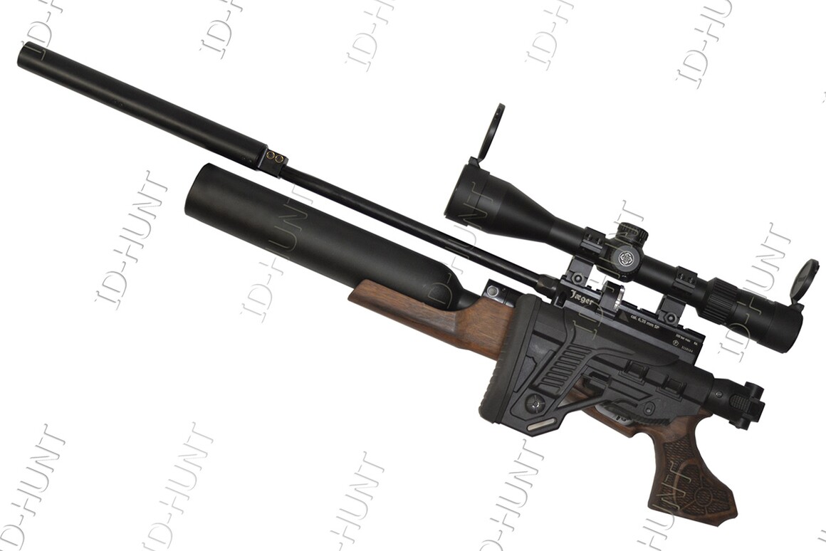 pcp Jager SP Карабин колба (PCP, 6.35 мм, складной приклад, 550 мм ...