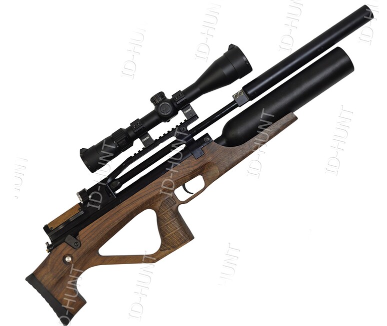 Пневматическая винтовка Jager SP Буллпап Колба (5.5 мм, дерево, 550 мм) полигонал