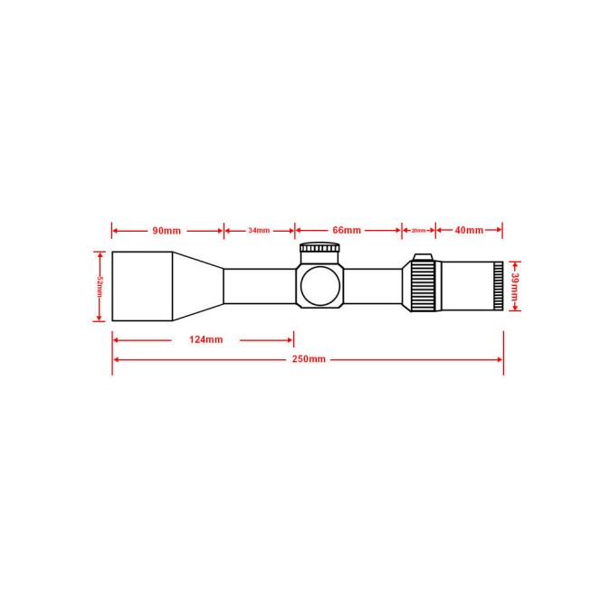 Оптический прицел Marcool EVV 3-12x44 SFIR FFP Scope MAR-166